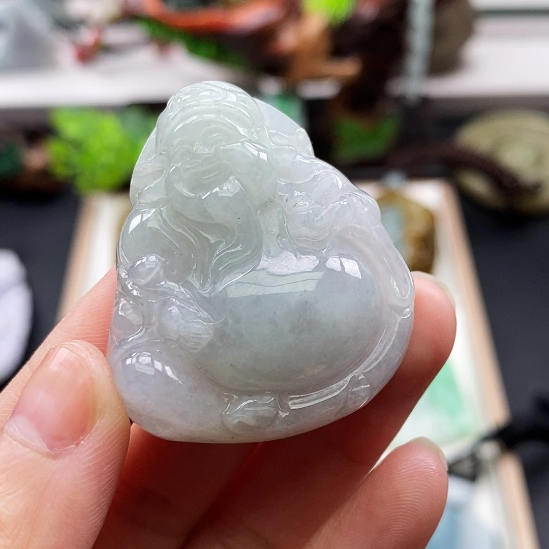颈饰未镶嵌翡翠缅甸翡翠a货