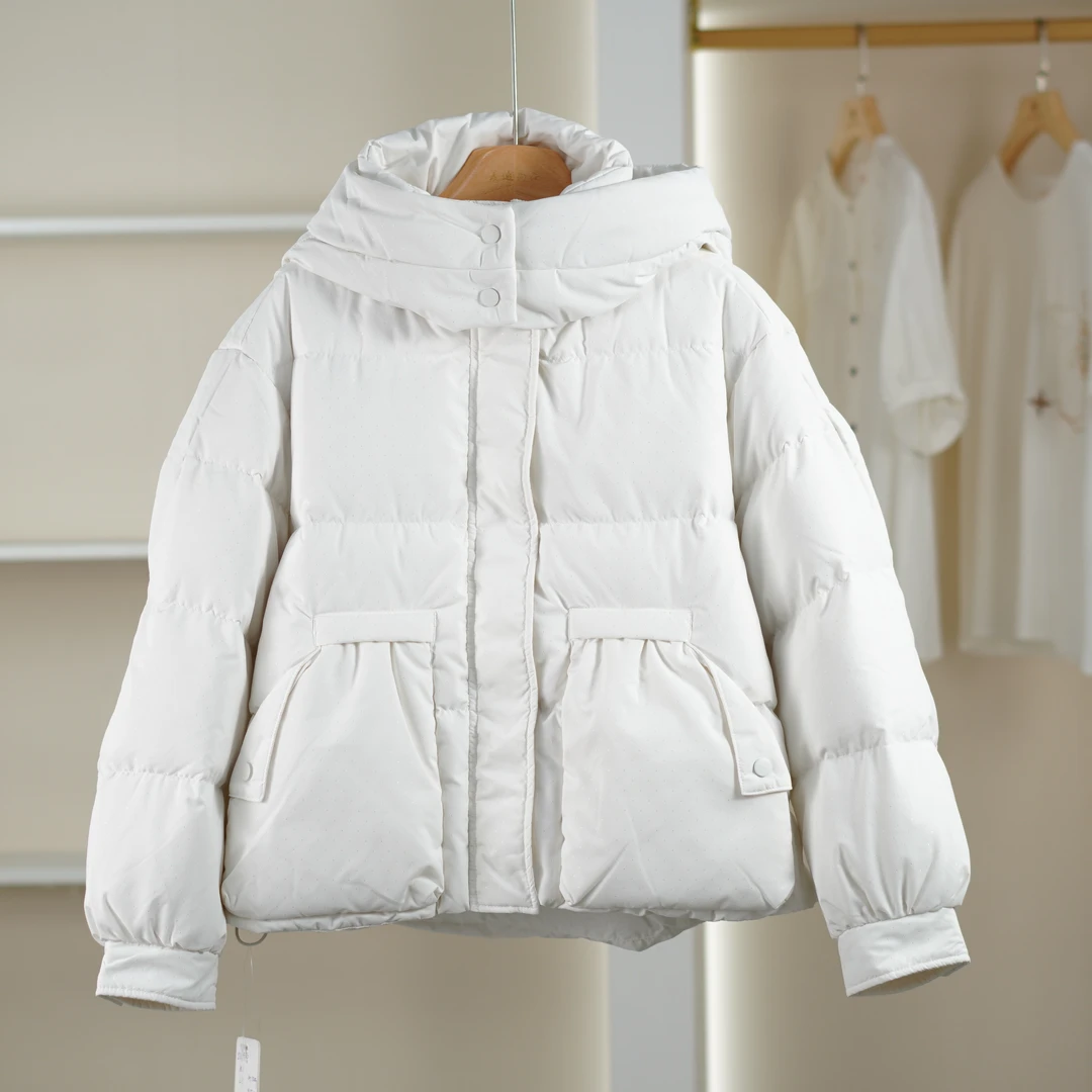 麦迪尚品【三C】5100933 冬季时尚宽松保暖羽绒服外套品牌女装