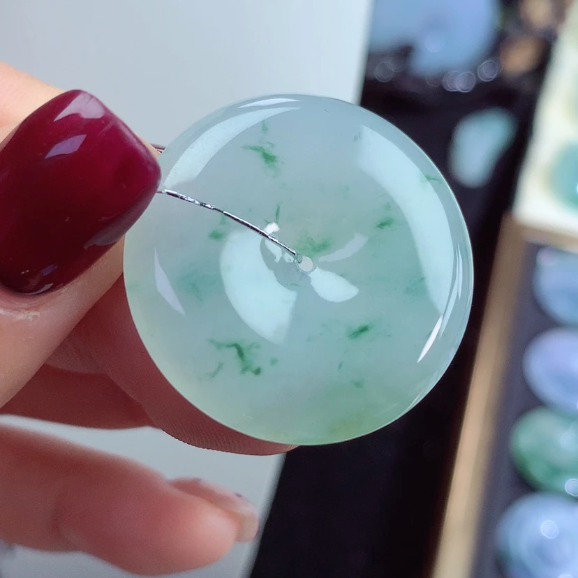 【闪购商品】颈饰未镶嵌翡翠尺寸30.6-6