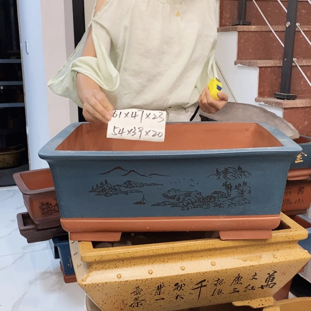 紫砂花盆紫砂花盆