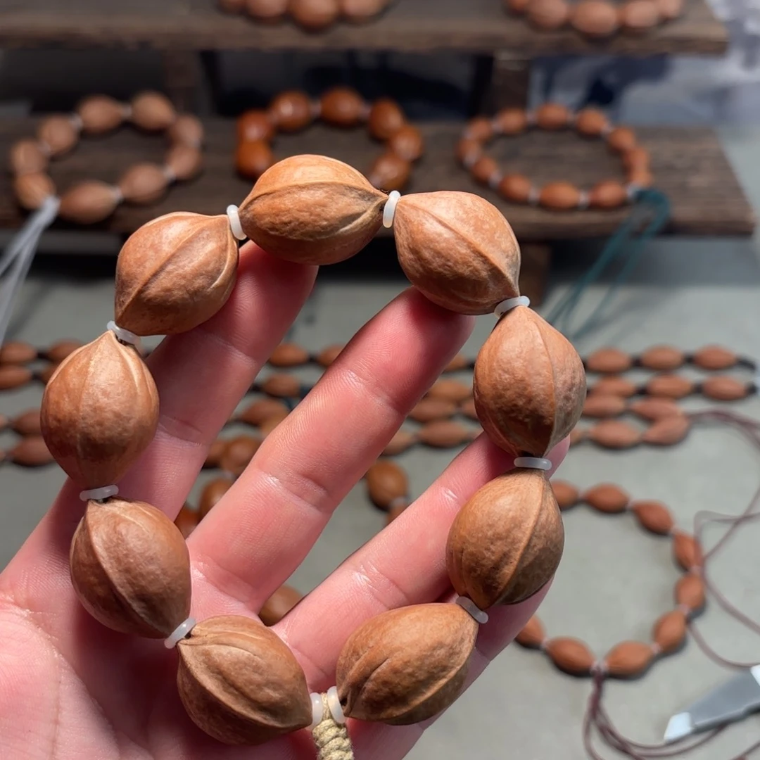 橄榄核手串/手链畅***菜梅林铁核手串20.5×30抛光款