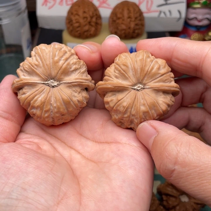 【闪购商品】把件文玩核桃45全品南瓜墩