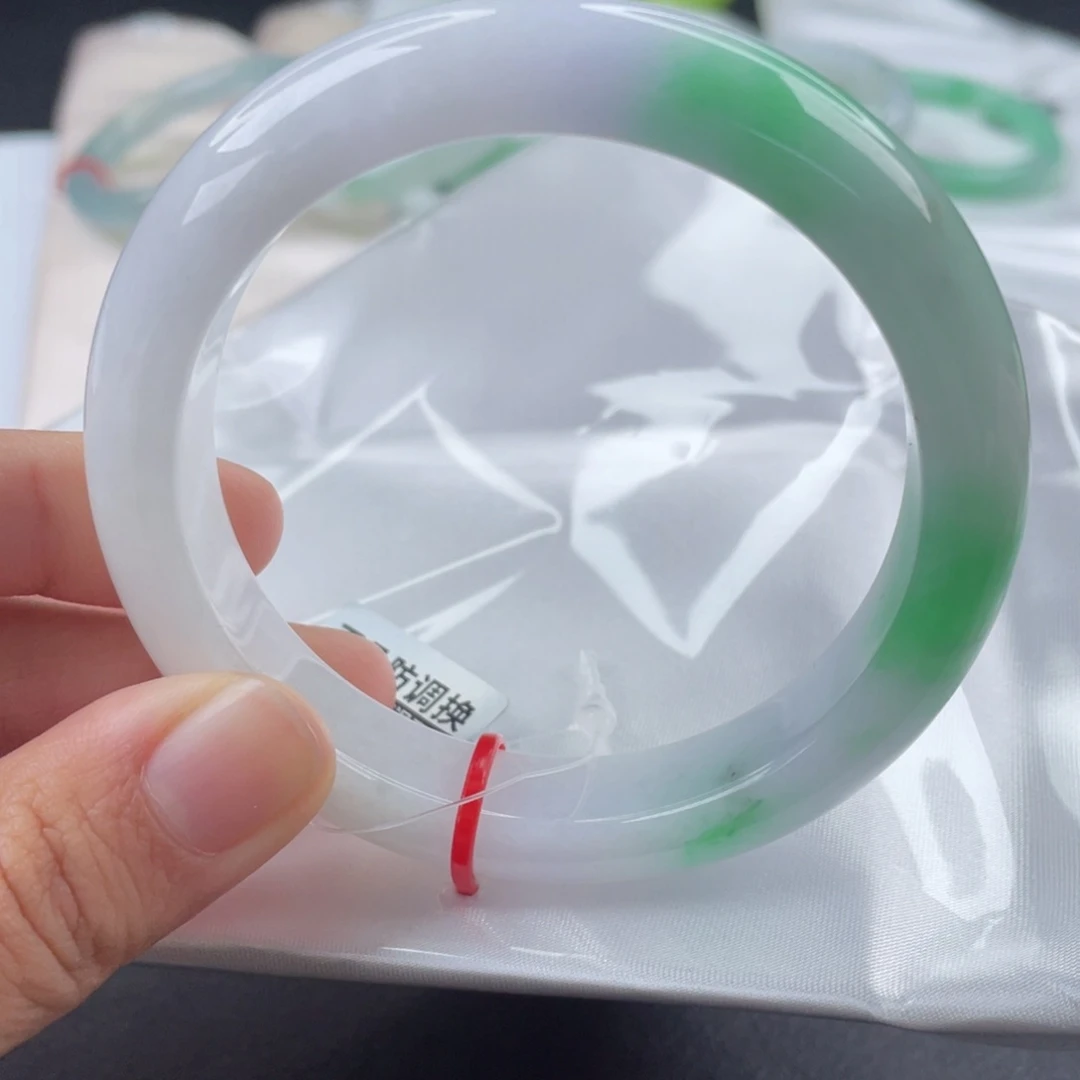 翡翠手镯未镶嵌57-58正圈