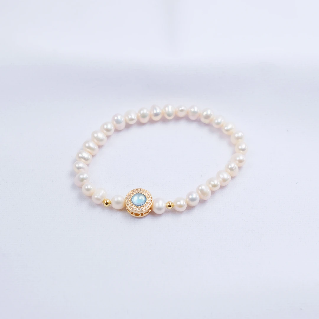 天然淡水珍珠手链  SL4043