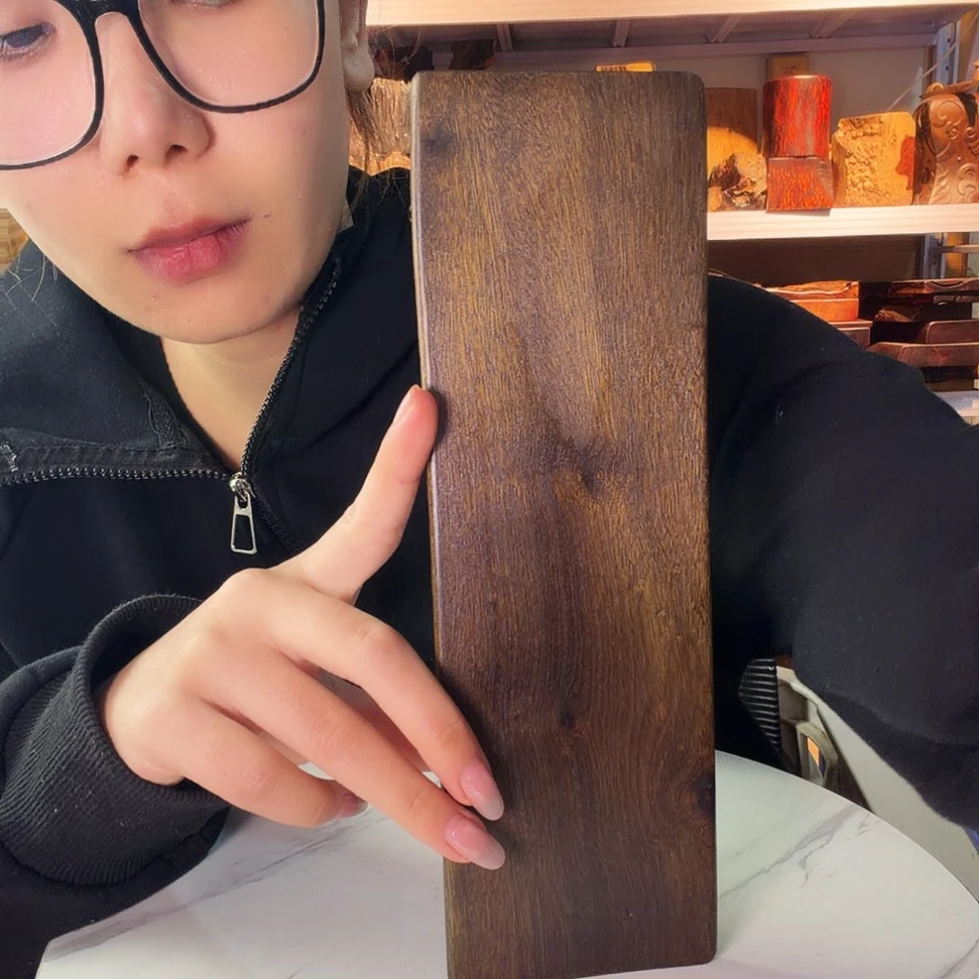 紫檀木类端景台闲**鹤