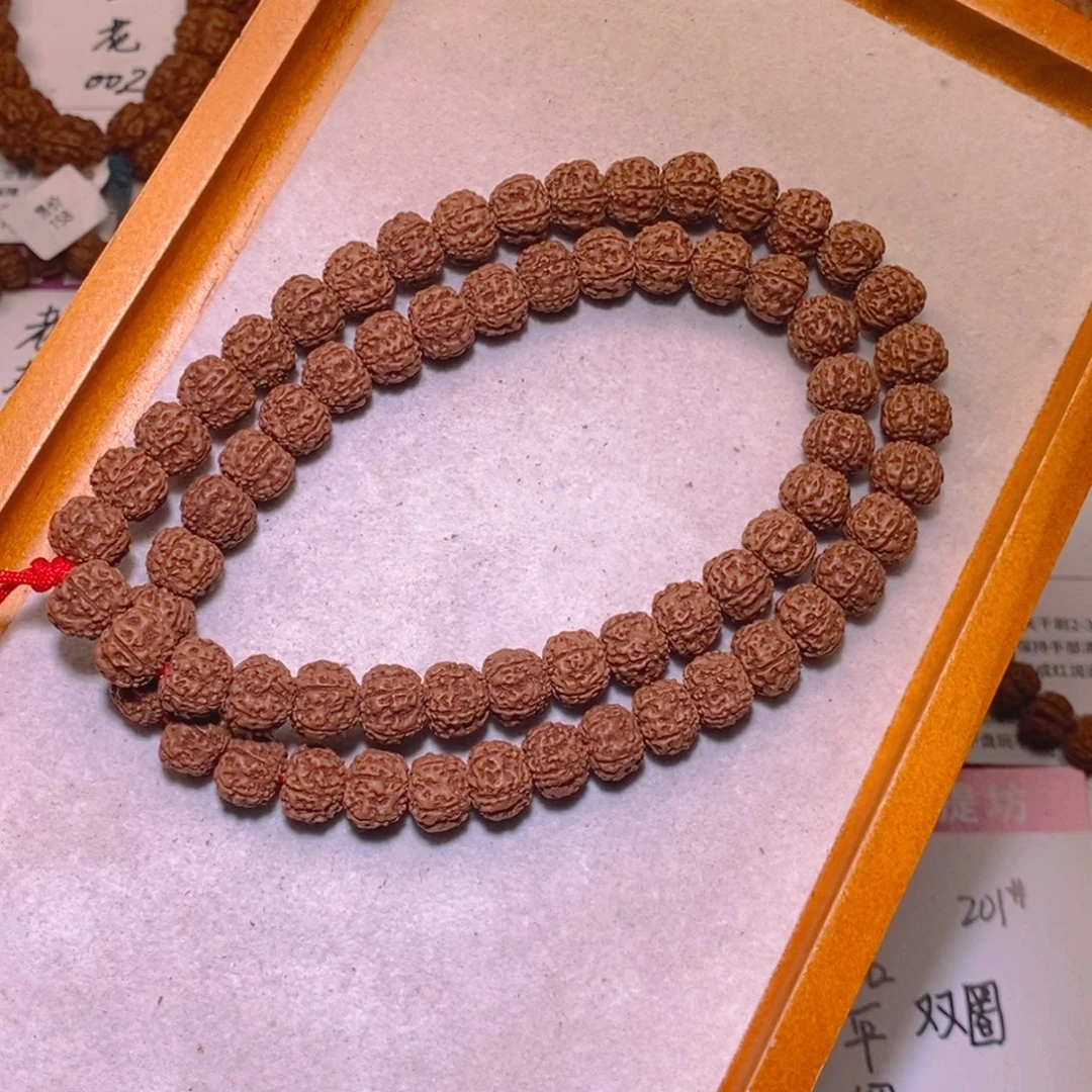 金刚菩提手串平细双圈10+