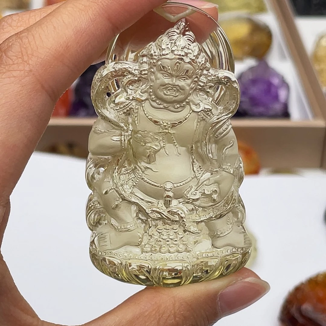 活***射颈饰水晶未镶嵌定制