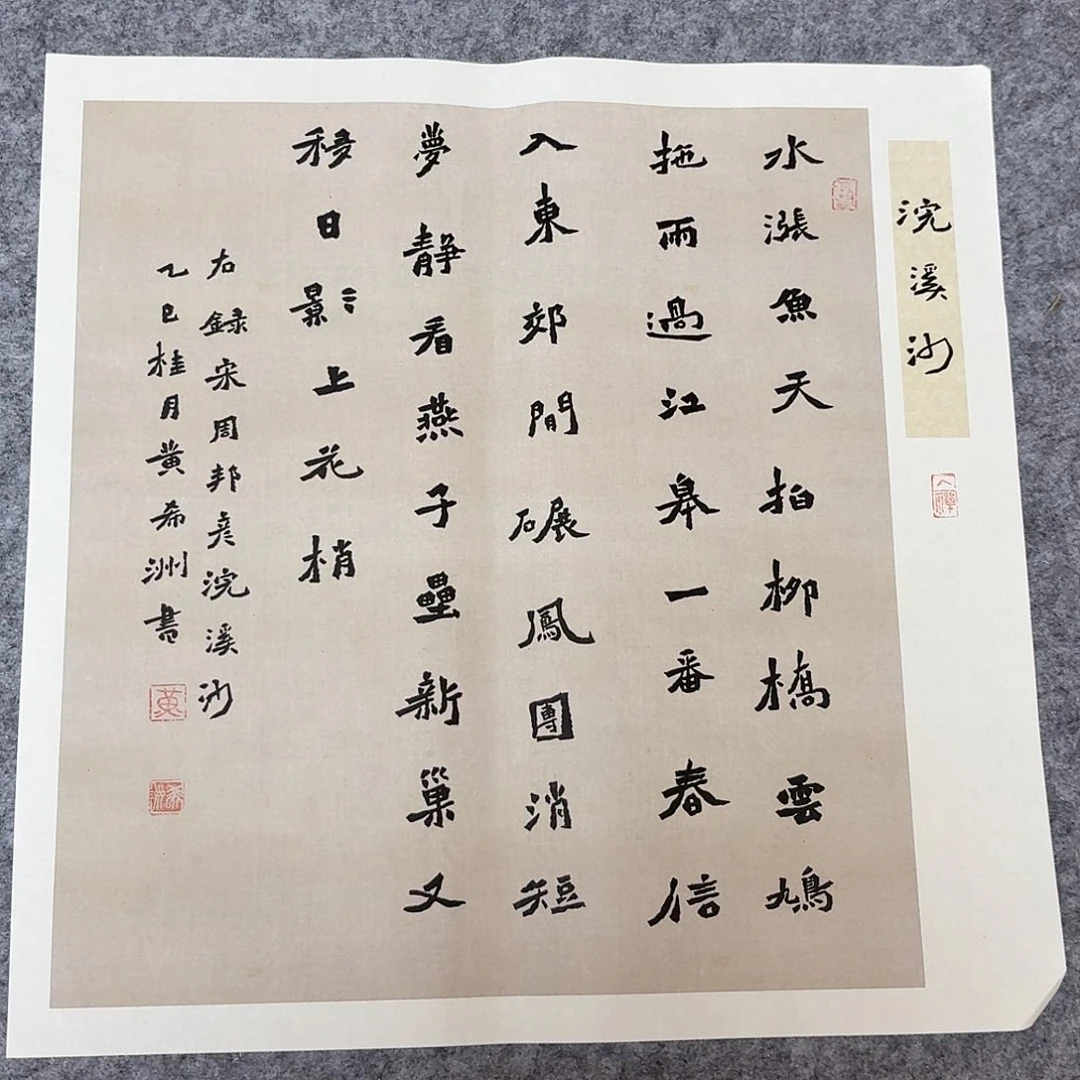 书法国展书家黄希洲46×46