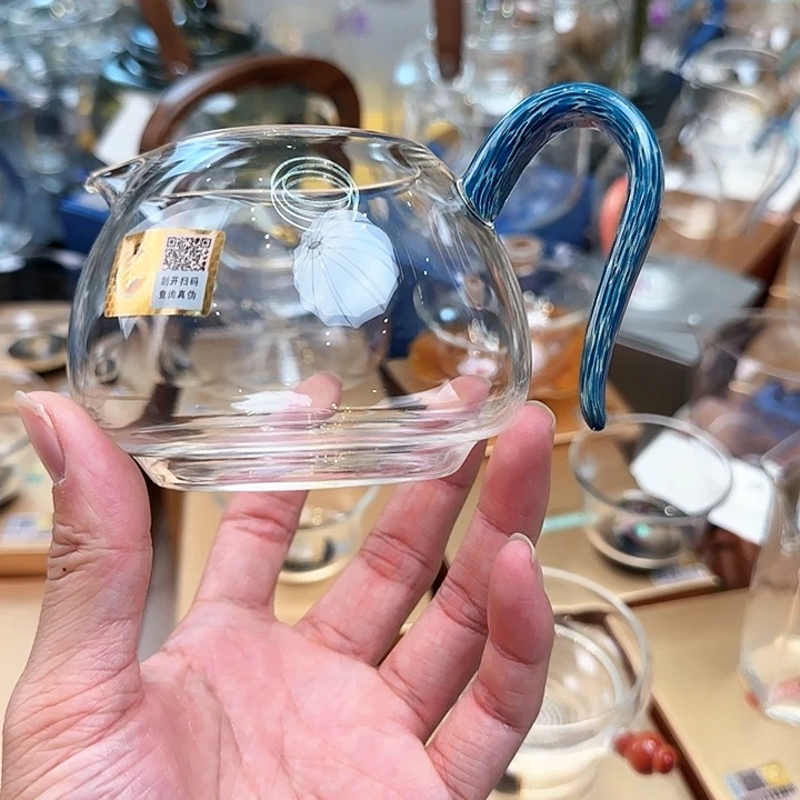 禾器黛蓝淡然公道杯