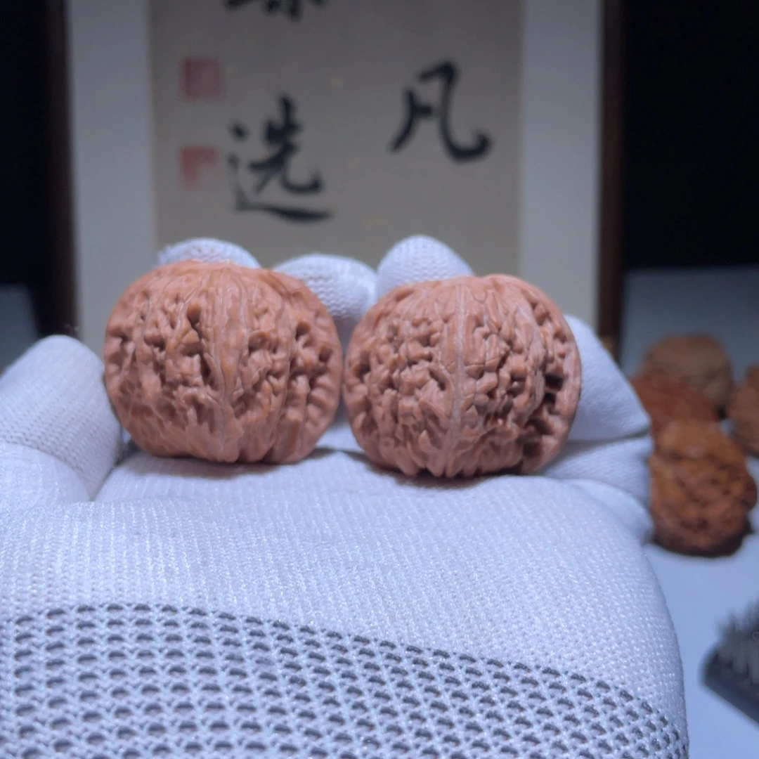 文玩核桃吊坠磨盘