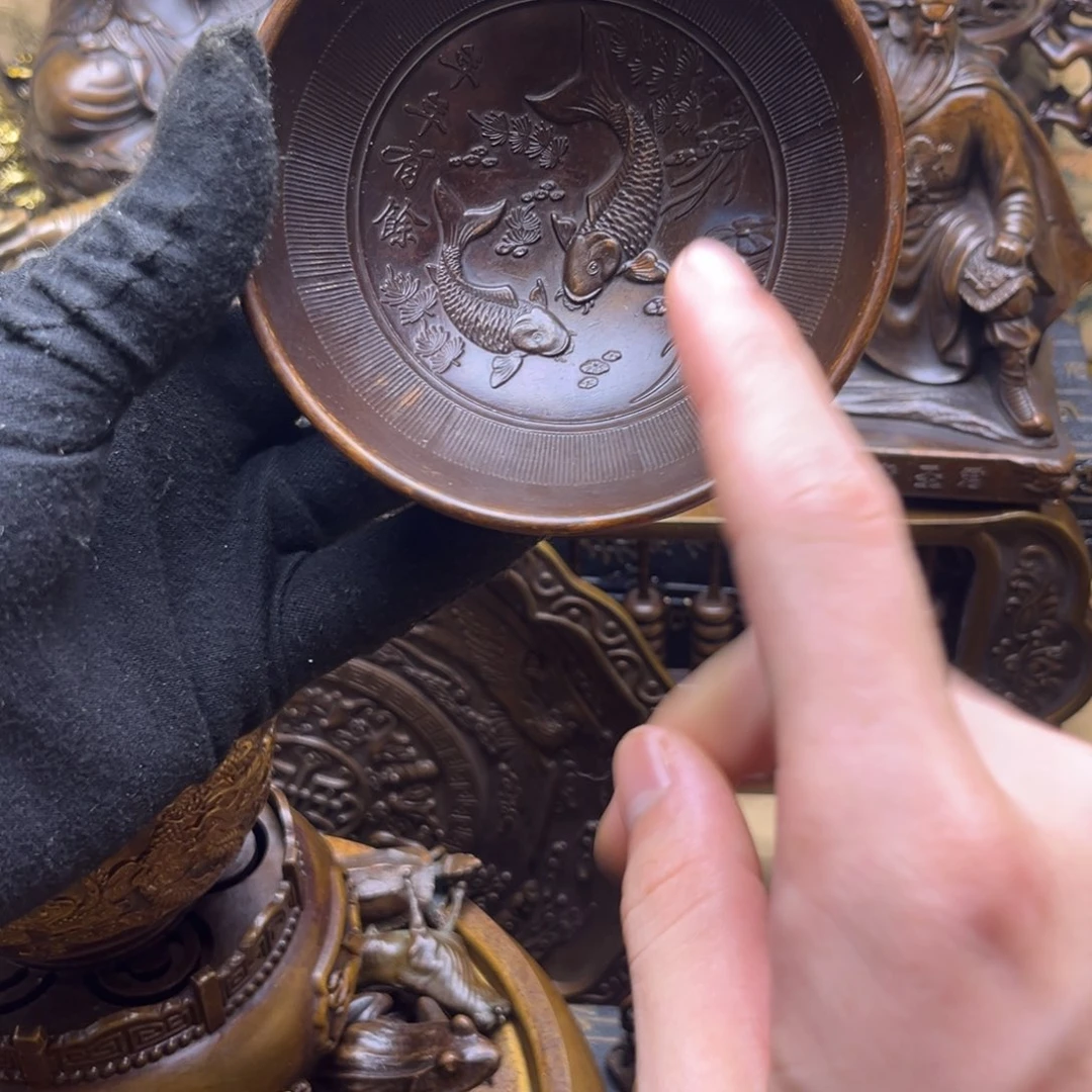 精美铜器批发档口