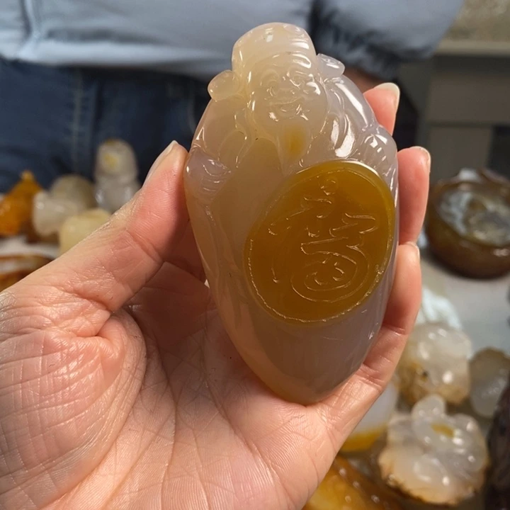 玛瑙/玉髓吊坠(不含链)未镶嵌胡****长