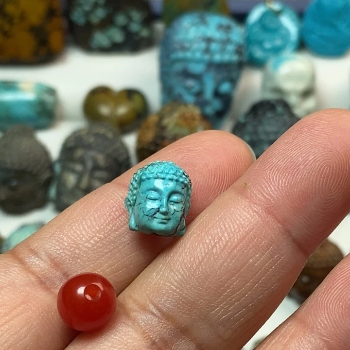 南红玛瑙未镶嵌颈饰