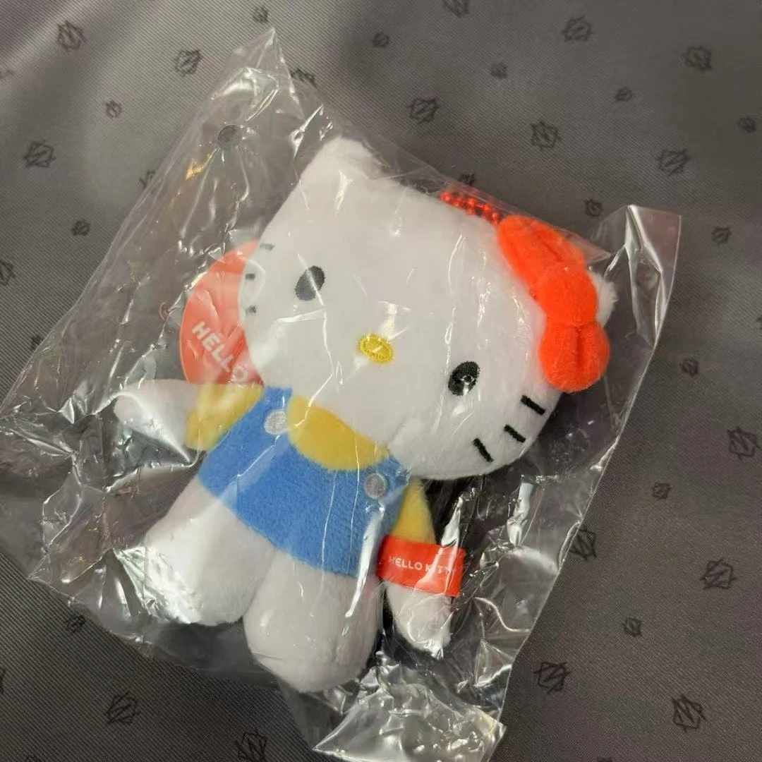 【东京限定】Hello Kitty 浅蓝Kitty钥匙扣玩偶