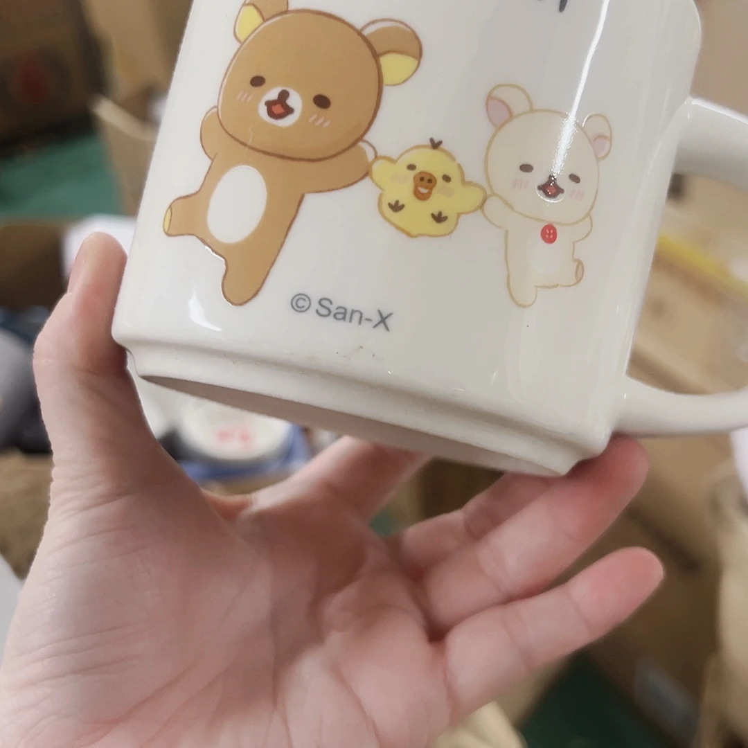瓷片微瑕满20包邮可爱