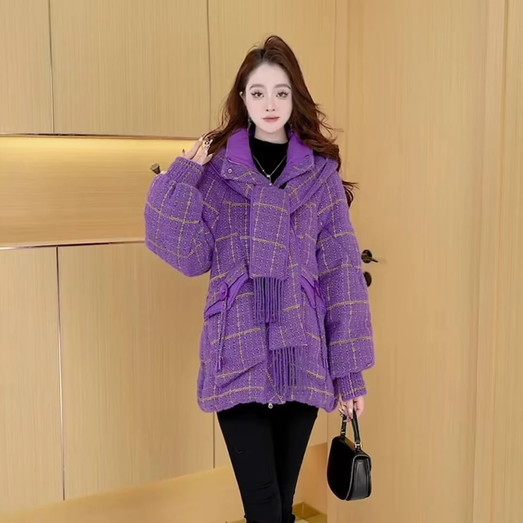 羽绒服女韩版百搭新款时尚气质减龄休闲保暖外套女冬款高档外套