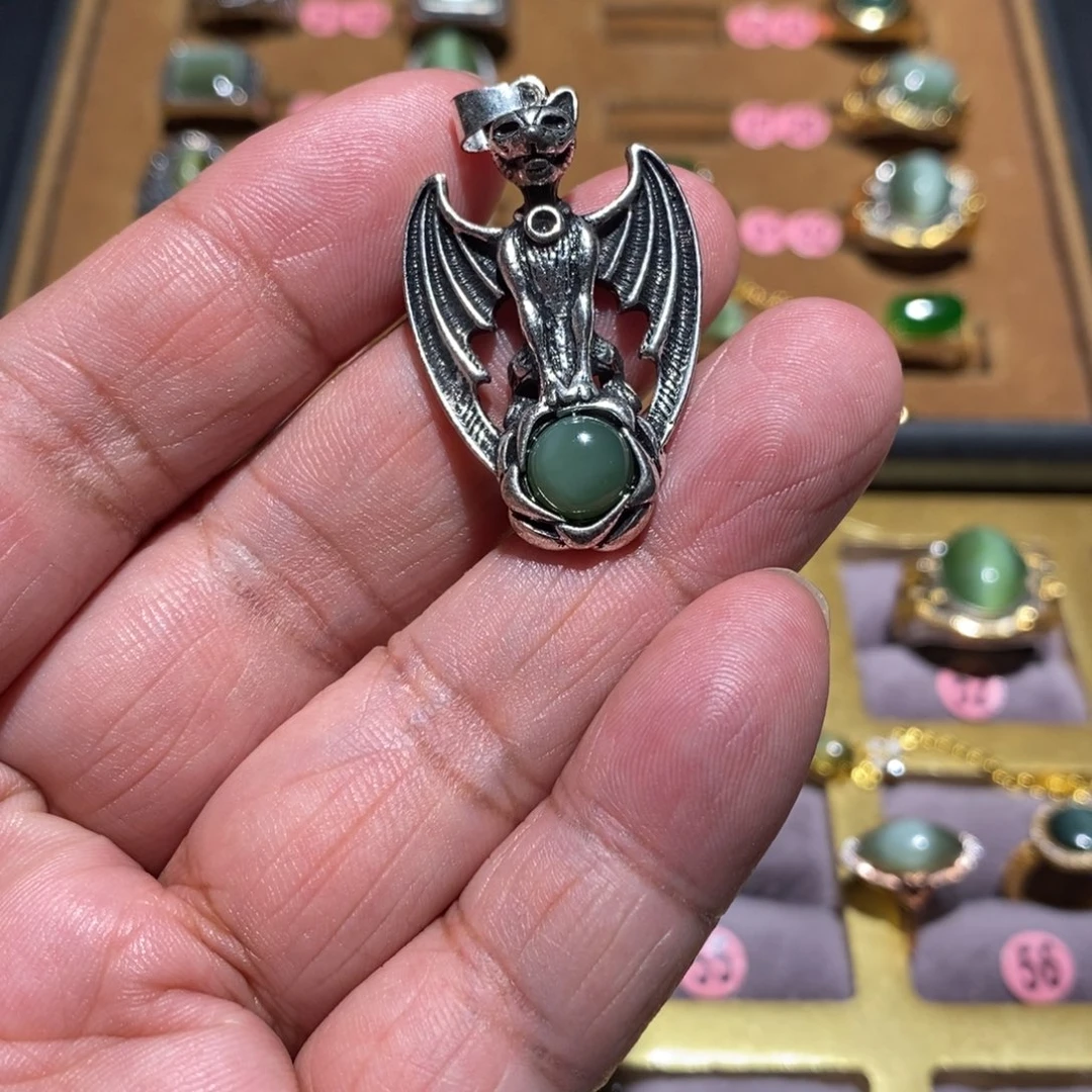 和田玉（碧玉）吊坠未镶嵌