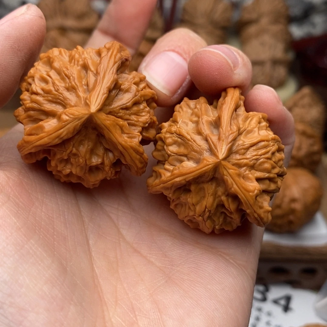 把件文玩核桃143号34盘山