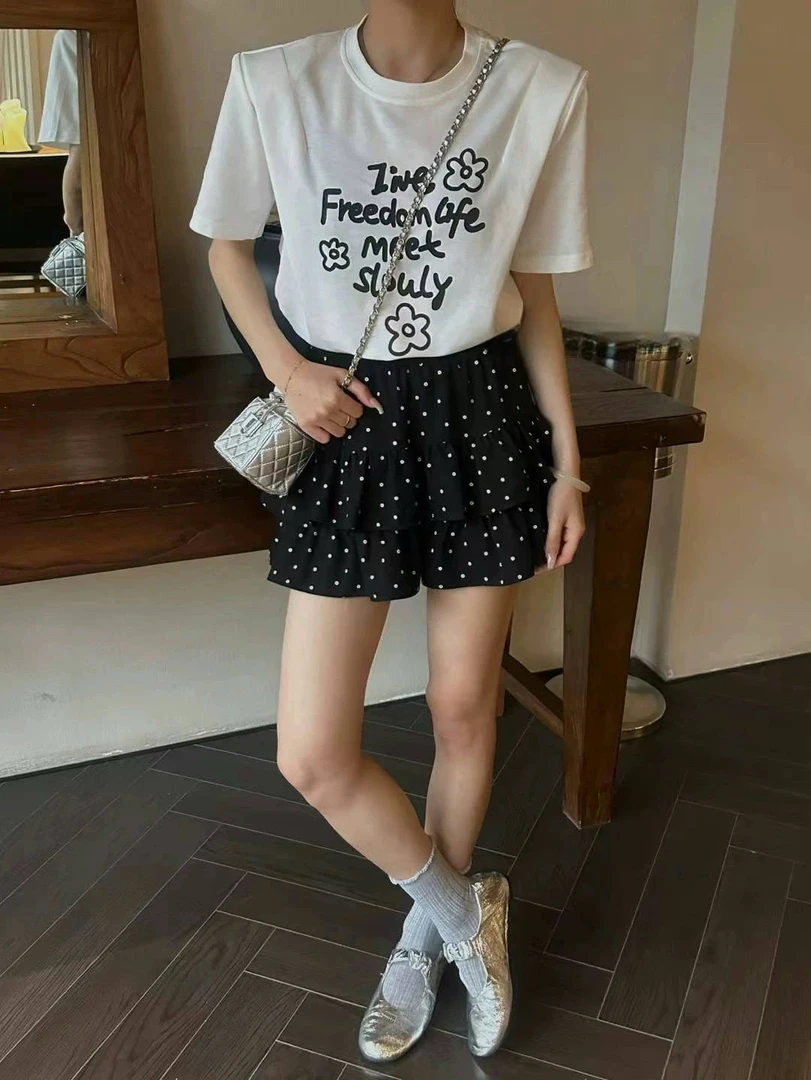 桃子家 【花花】短袖