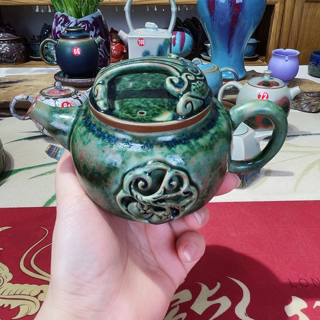 壶禹州钧瓷艺术作品