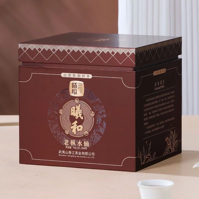 曦瓜曦和岩茶老枞水仙坑涧正岩岩茶老枞水仙8克x6泡商务送礼茶叶