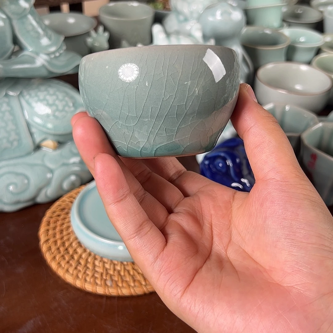 精品卵青单杯开片