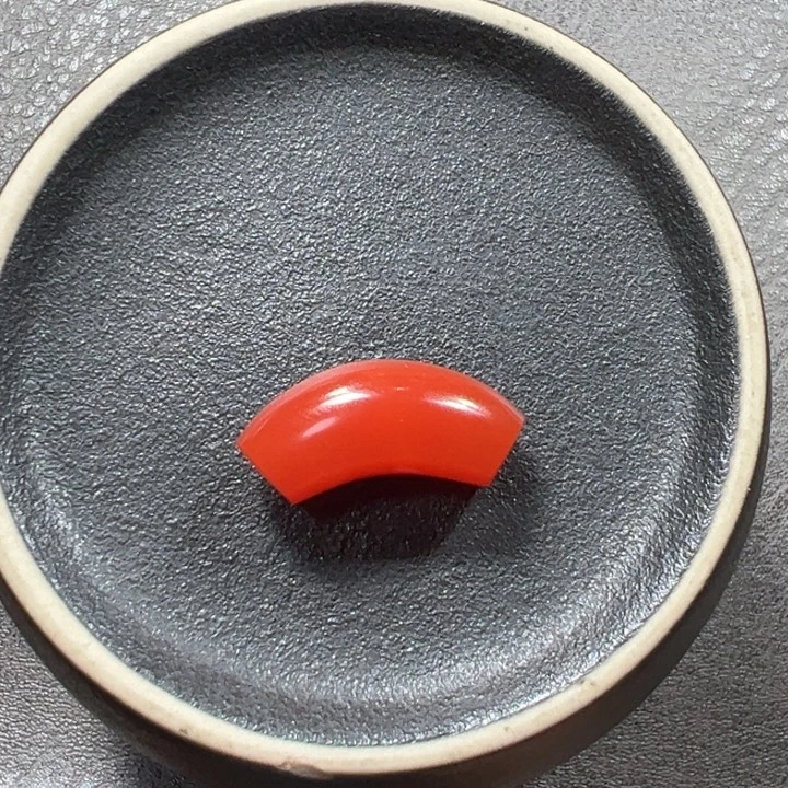 南红玛瑙未镶嵌马鞍戒面