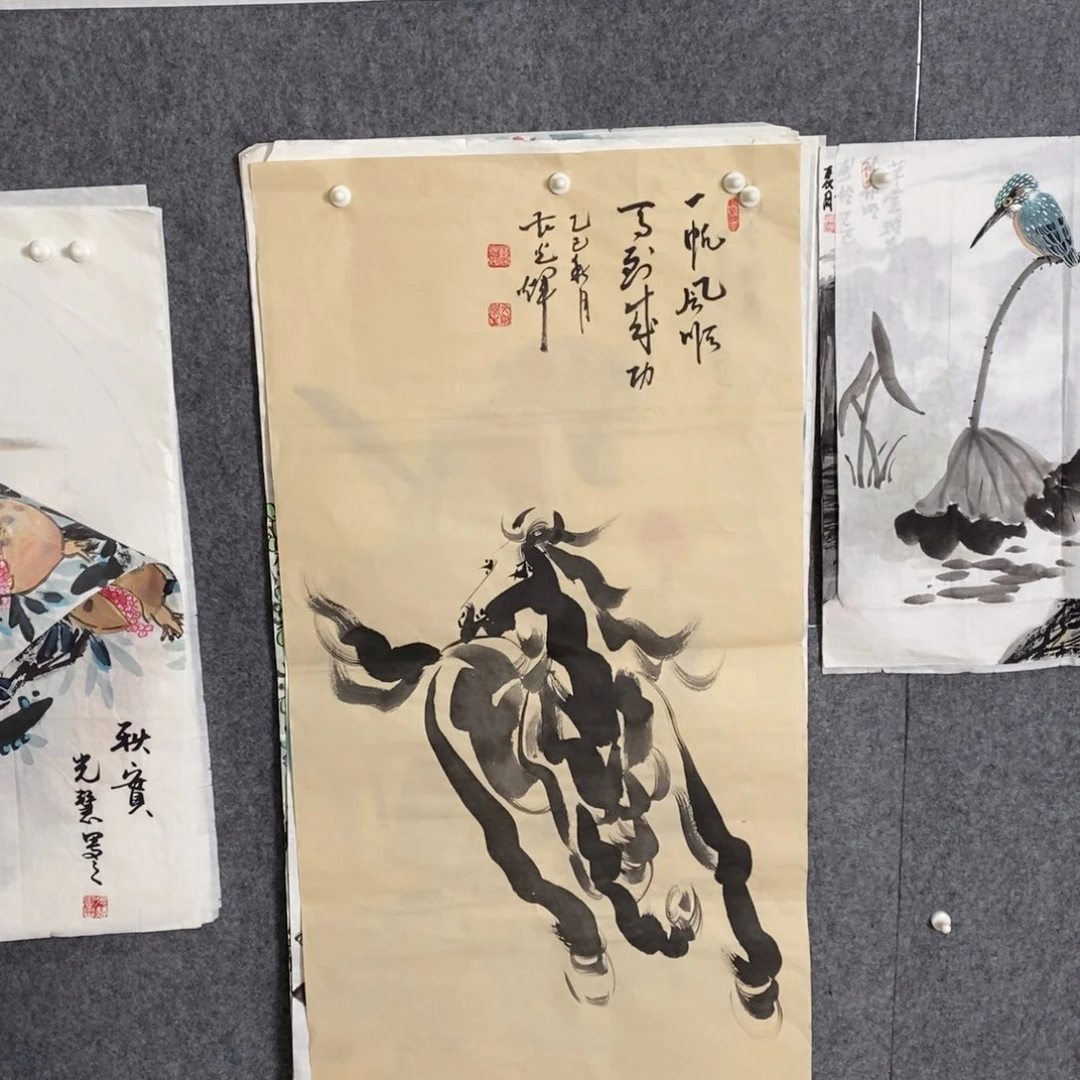 国画手写手绘国画作品34