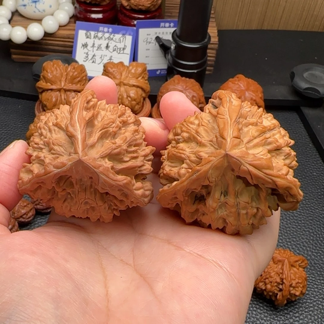 把件文玩核桃官帽奔全品50