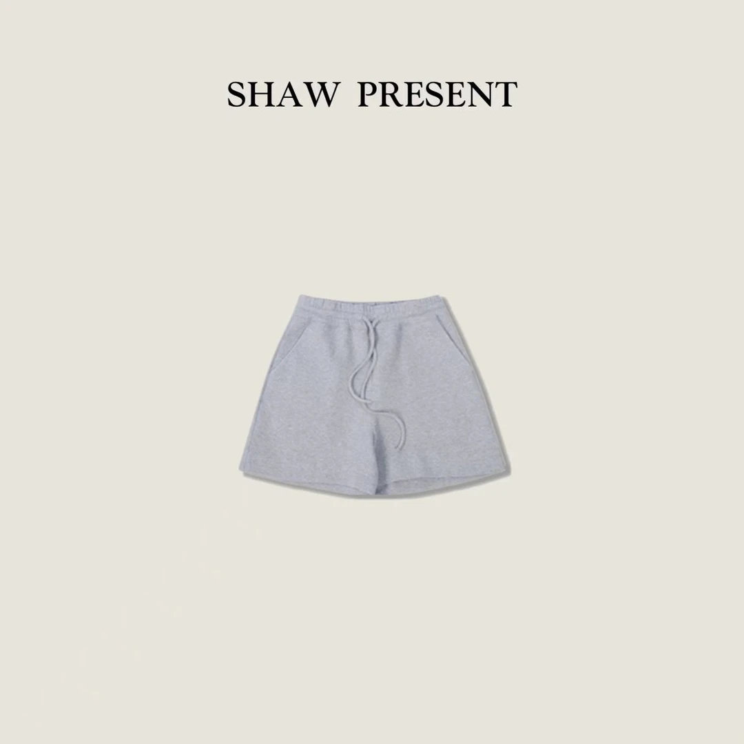 Amor 漫游 加宽松紧腰对称斜插袋 网眼空气层短裤CF-2F-268