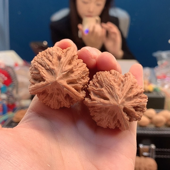 文玩核桃吊坠35文山三棱