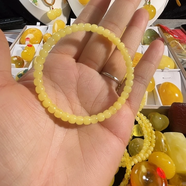 琥珀未镶嵌珠宝奇石