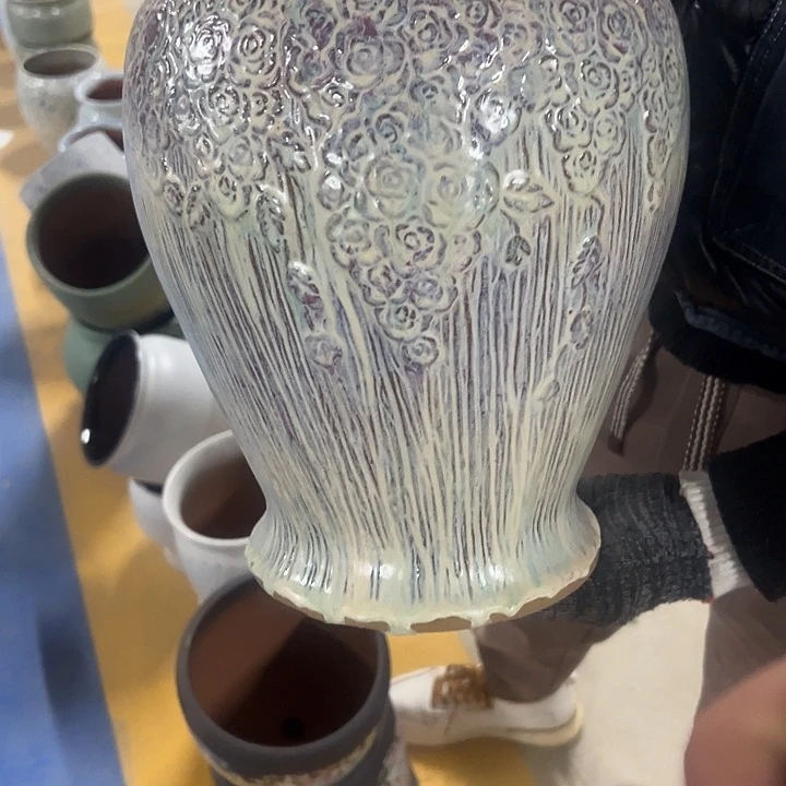 高度29厘米口19厘米微瑕