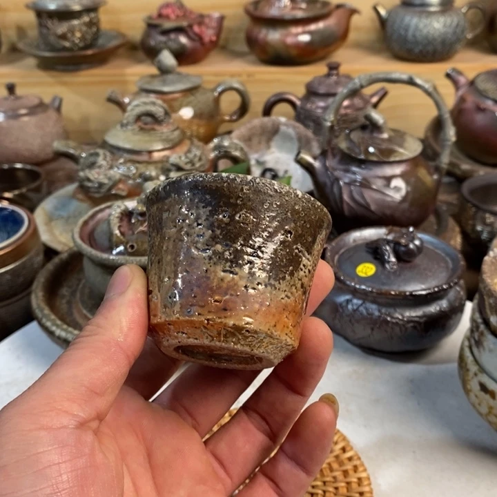 杯柴烧手工制作工艺