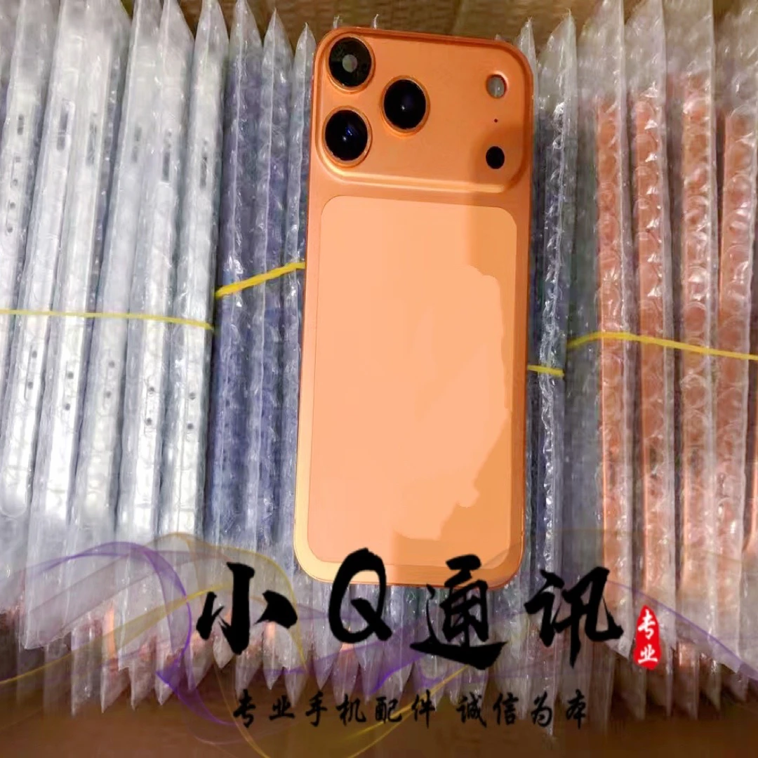 适用iPhone苹果xsm改17pro后盖XSmax改17promax中框后盖一体壳