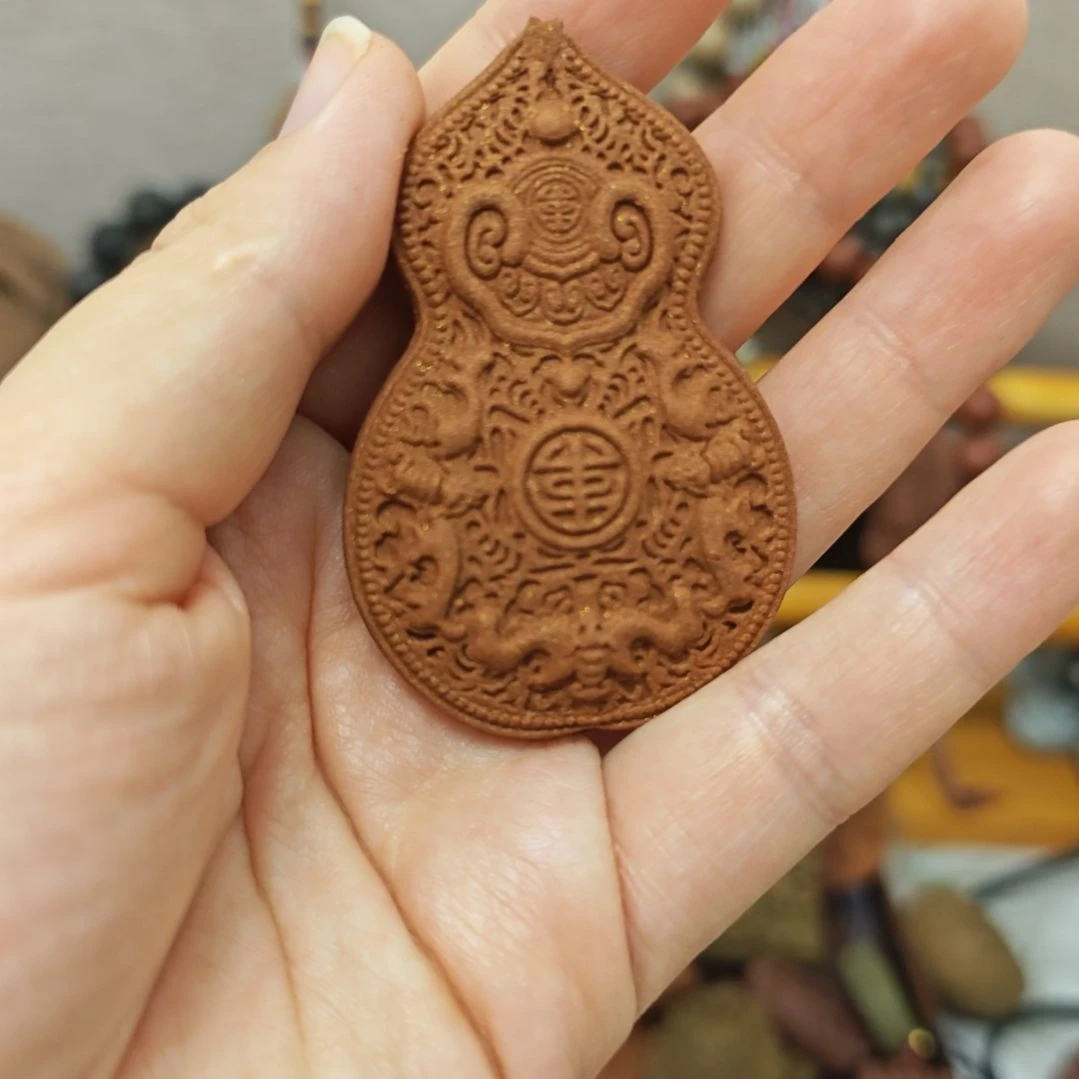 泥塑葫芦香牌一个全品