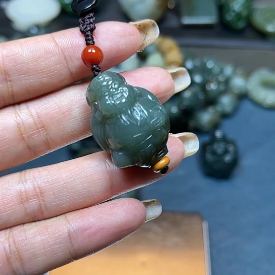 和田玉挂件未镶嵌