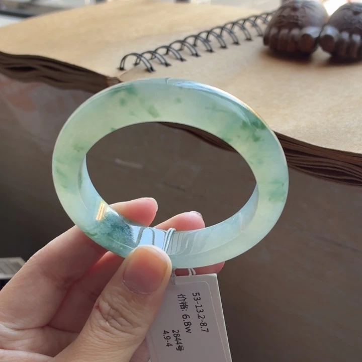 翡翠未镶嵌手镯2844