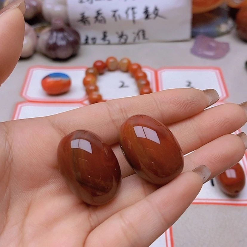 【闪购商品】未镶嵌玛瑙/玉髓珠宝半成品晴****)