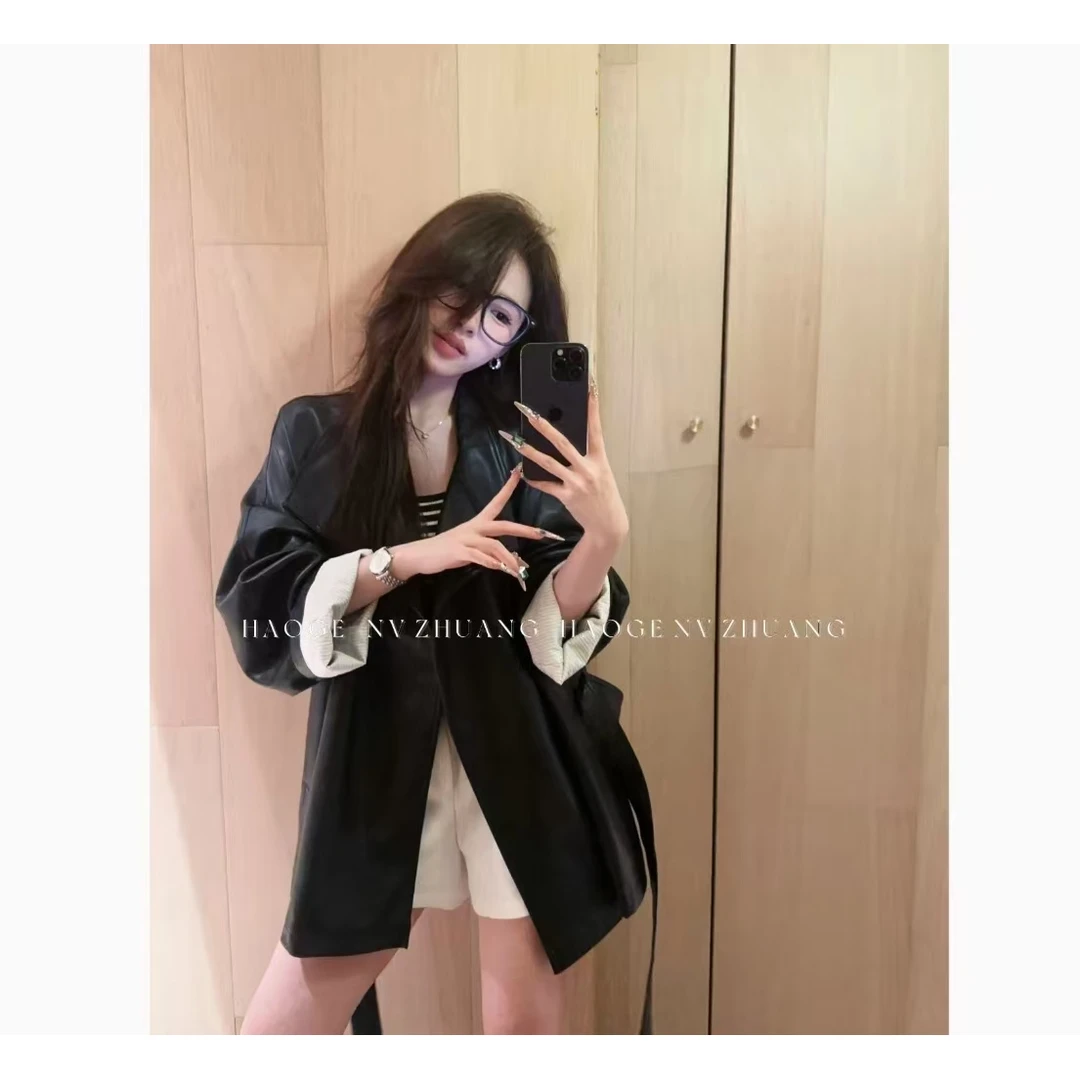 中古财阀 521A皮衣外套预