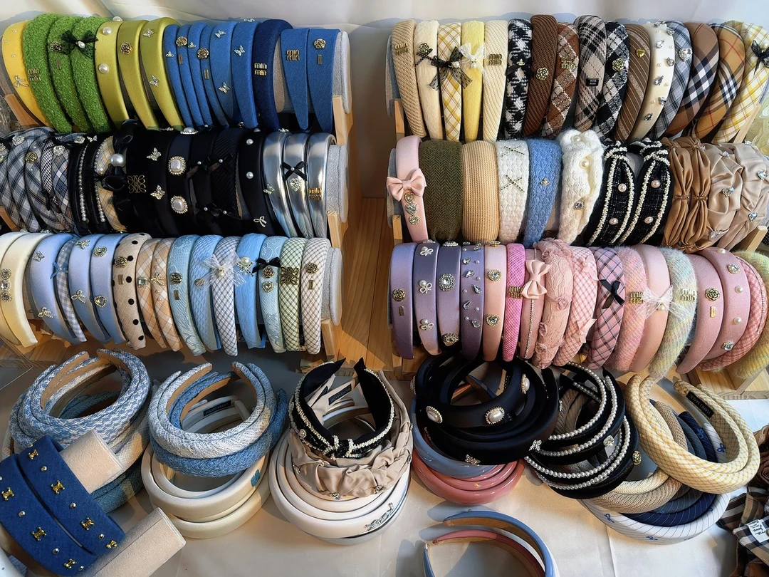 yoyo原创设计轻奢发箍五个随机组合（纯手工艺品微瑕完美主义慎拍）