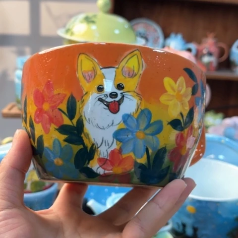 炉景德镇釉下手绘陶瓷