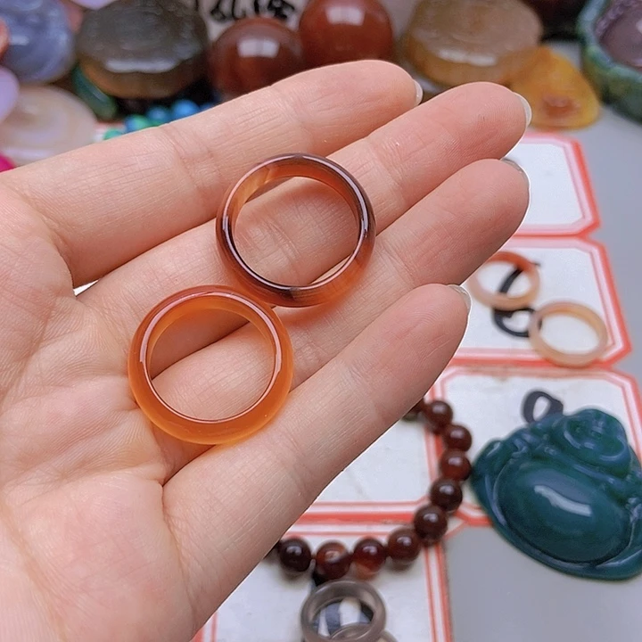 【闪购商品】玛瑙/玉髓未镶嵌珠宝半成品?**?