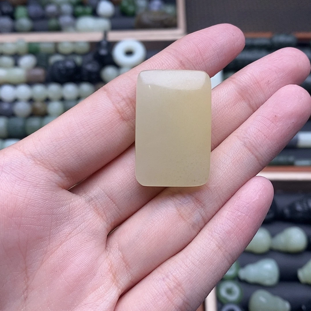 快***乐和田玉未镶嵌珠宝半成品