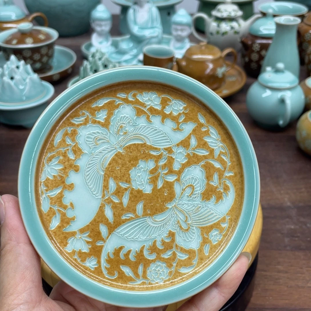 微瑕特价11.5厘米青瓷