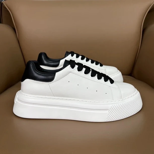 TAAIRXTO小白鞋男鞋2025春季新款厚底增高休闲板鞋经典百搭男鞋潮