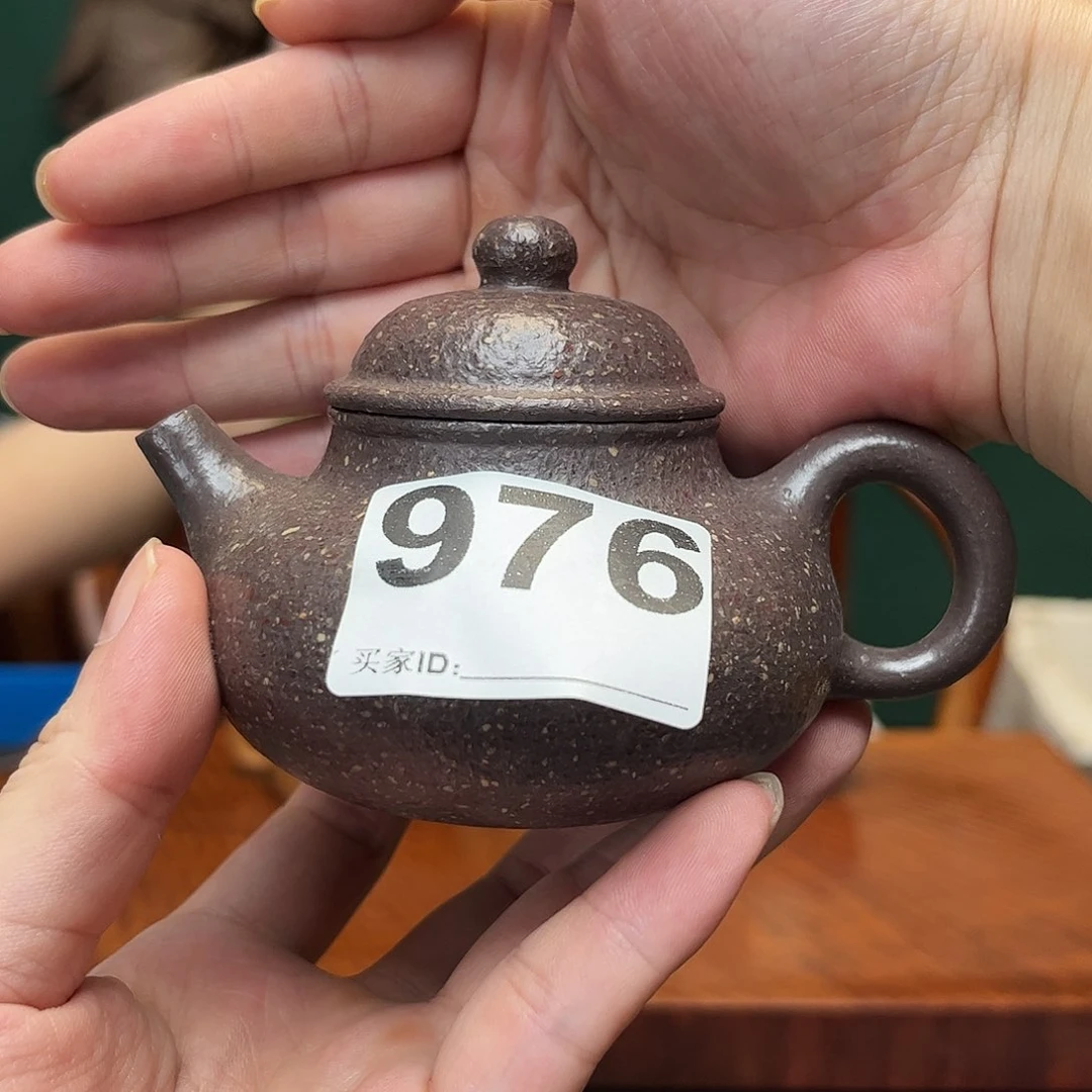 紫砂茶宠紫砂粗砂容天976