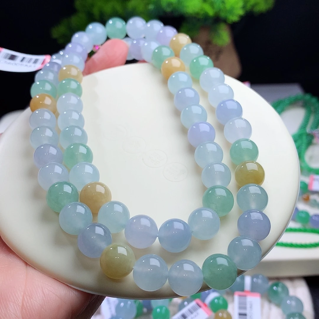 项链未镶嵌翡翠卡10mm