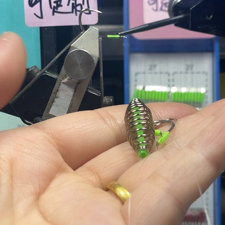 刘***鱼鱼钩鱼钩鲢关东加弹簧