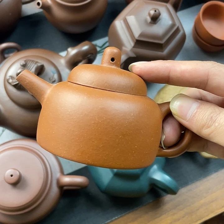 茶壶紫砂宜兴原矿紫砂作品